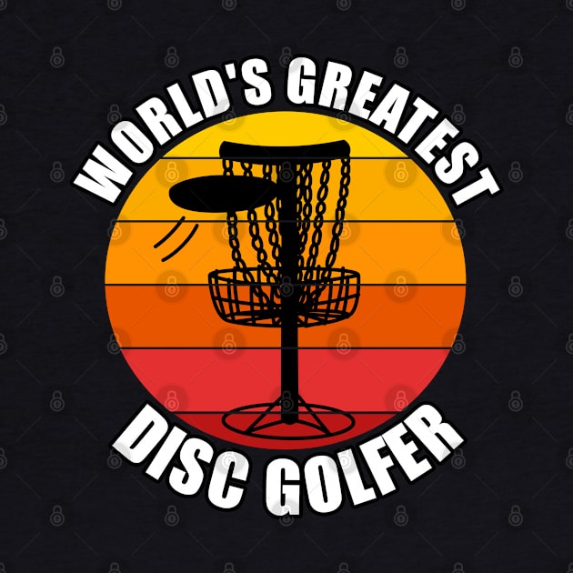 World's Greatest Disc Golfer, Frisbee Golf by doodlerob